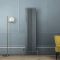 Milano Windsor - Squirrel Blue 1800mm Vertical Traditional Triple Column Radiator - Choice of Size
