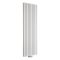 Milano Aruba Flow - White Vertical Middle Connection Designer Radiator - Choice of Size