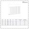 Milano Aruba Electric - White Horizontal Designer Radiator - 635mm Tall (Single Panel) - Choice Of Width
