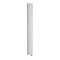Milano Aruba Slim Electric - White Vertical Designer Radiator - Choice of Size, Thermostat and Cable Cover - Plug-In and Hardwired Options