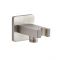 Milano Ashurst - Brushed Nickel Thermostatic Shower with Shower Head and Hand Shower (2 Outlet)