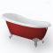 Milano Legend - Traditional Freestanding Slipper Bath - 1710mm x 740mm - Choice of Bath Colour and Feet Finish