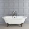 Milano Legend - Double-Ended Roll Top Freestanding Bath with Oil Rubbed Bronze Feet - 1780mm x 825mm