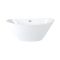 Milano Irwell - White Modern Oval Double-Ended Freestanding Bath - 1570mm x 785mm - Choice of Overflow Finish