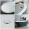 Milano Altcar - Stone Grey Modern Freestanding Bath - 1670mm x 730mm