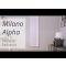 Milano Alpha - Chrome Flat Panel Vertical Designer Radiator - 1800mm x 450mm
