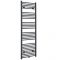 Milano Neva Electric - Anthracite Heated Towel Rail - Choice of Size and Heating Element