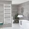 Milano Neva Electric - White Heated Towel Rail - Choice of Size and Heating Element