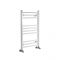 Milano Ive - White Curved Heated Towel Rail - 800mm x 500mm