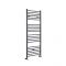 Milano Artle - Anthracite Straight Heated Towel Rail - 1600mm x 400mm