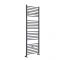 Milano Artle - Anthracite Straight Heated Towel Rail - 1800mm x 400mm