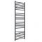Milano Artle Electric - Anthracite Straight Heated Towel Rail - 1800mm x 400mm