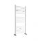 Milano Ive - White Straight Heated Towel Rail - 1200mm x 500mm