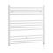 Milano Ive Electric - White Straight Heated Towel Rail - 1000mm x 1000mm