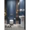 RAK Illusion - Gloss White Modern Freestanding Basin - 540mm x 440mm (1 Tap-Hole)
