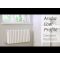 Milano Aruba - White Horizontal Designer Radiator - 600mm x 413mm (Single Panel)