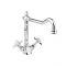 Milano Elizabeth - Traditional French Classic Kitchen Sink Mixer Tap - Chrome