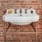Milano Richmond - 560mm Traditional Basin and Washstand - Copper (3 Tap-Holes)