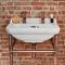 Milano Richmond - 500mm Traditional Basin and Washstand - Copper (2 Tap-Holes)
