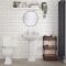 Milano Richmond - White Traditional Close Coupled Toilet with Cistern and Soft Close Seat