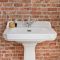 Milano Richmond - Comfort Height Traditional Basin with Full Pedestal - 560mm x 450mm (1 Tap-Hole)