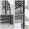 Milano Neva Electric - Anthracite Heated Towel Rail - 1785mm x 600mm