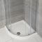 Milano Lithic - Low Profile Quadrant Shower Tray - 760mm x 760mm