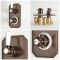 Milano Elizabeth - Traditional Concealed Thermostatic Twin Shower Valve - Oil Rubbed Bronze