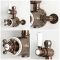 Milano Elizabeth - Traditional Twin Exposed Thermostatic Shower Valve - Oil Rubbed Bronze