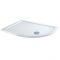 Milano Lithic - Right Handed Low Profile Offset Quadrant Shower Tray - 1200mm x 800mm