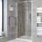 Milano Portland - Bi-Fold Shower Door with Slate Tray - Choice of Sizes