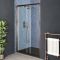 Milano Vara - Brushed Copper Sliding Shower Door with Slate Tray - Choice of Sizes