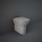 RAK Feeling - Matt Grey Modern Rimless Back to Wall Toilet with Soft Close Seat