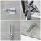 Milano Arcadia - Chrome Shower with Diverter, Hand Shower and Bath Spout (2 Outlet)