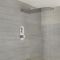Milano Orta - Chrome Thermostatic Shower with Waterblade Shower Head (2 Outlet)