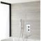 Milano Blade - Chrome Thermostatic Shower with Hand Shower and Bath Filler (2 Outlet)
