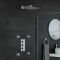Milano Arvo - Chrome Thermostatic Shower with Shower Head and Body Jets (2 Outlet)
