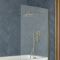 Milano Clarus - Thermostatic Shower with Diverter, Shower Head, Hand Shower and Overflow Bath Filler - Brushed Brass