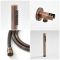 Milano Eris - Thermostatic Shower with Diverter, Shower Head, Hand Shower and Overflow Bath Filler - Copper