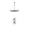 Milano Mirage - Chrome Thermostatic Shower with Ceiling Mounted Shower Head (1 Outlet)