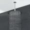 Milano Mirage - Chrome Thermostatic Shower with Ceiling Mounted Shower Head (1 Outlet)