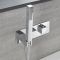 Milano Arvo - Chrome Thermostatic Shower with Diverter, Overflow Bath Filler and Hand Shower (2 Outlet)
