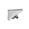 Milano - 250mm Corner Stainless Steel Shower Drain with Grate