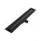 Milano - 600mm Tile Insert Linear Stainless Steel Shower Drain - Black