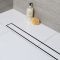 Milano - 800mm Tile Insert Linear Stainless Steel Shower Drain - Black