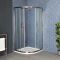 Milano Vara - 900mm Brushed Copper Quadrant Shower Enclosure