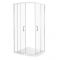 Milano Langley - Chrome Traditional Quadrant Shower Enclosure - Choice of Size