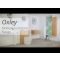 Milano Oxley - Grey 600mm Wall Hung Vanity Unit with Square Countertop Basin
