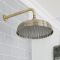 Milano - Wall Mounted Shower Arm - Brushed Gold