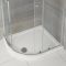 Milano Lithic - Left Handed Low Profile Offset Quadrant Shower Tray - 1000mm x 800mm